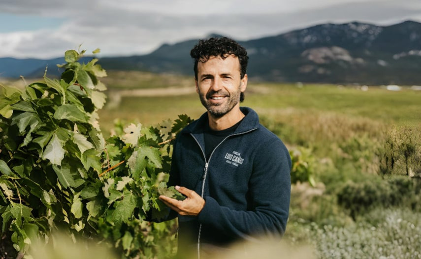 Exploring Bodegas Luis Cañas with Rubén Jiménez