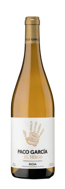 Paco García El Yergo Tempranillo Blanco Paco García El Yergo Tempranillo Blanco