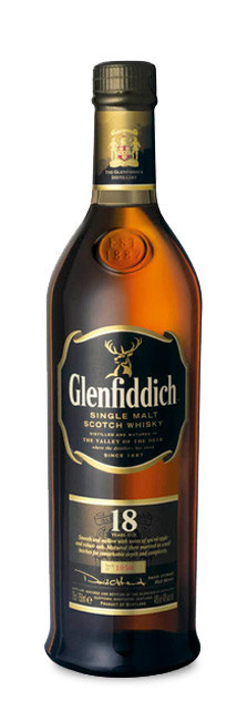 Glenfiddich 18 Year Old Single Malt Scotch Whisky . Buy