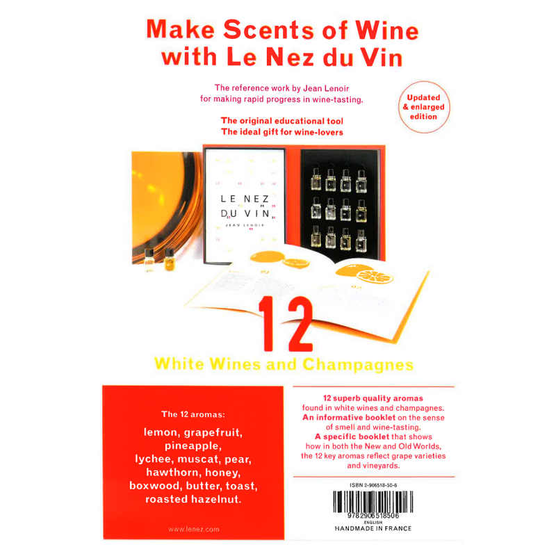 Le Nez du Vin Red Wines 12 aromas in English