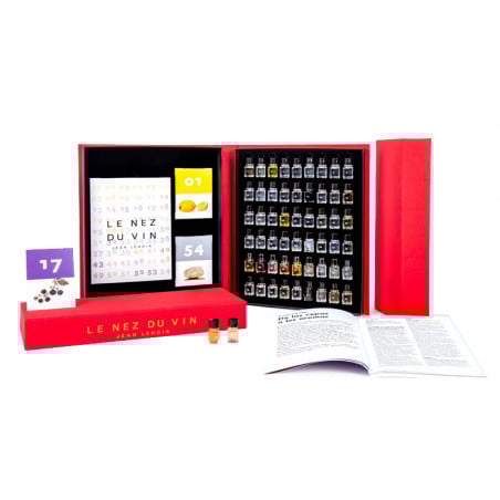 Le Nez du Vin Gran Libro 54 aromas en Francés