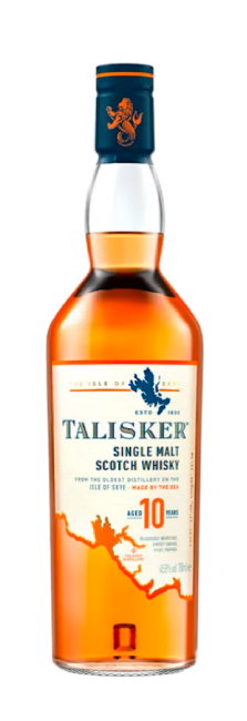 Talisker 10 Years Old Single Malt Scotch Whisky 70 cl. | Decantalo Vinos (1x70cl) 35.42