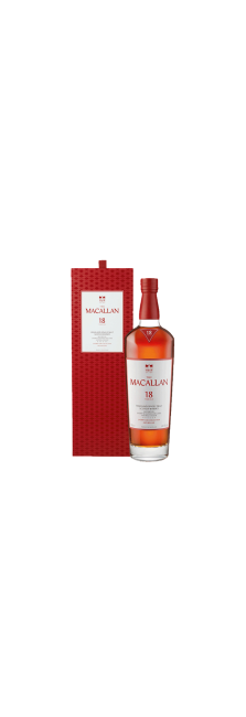 The Macallan 18 Años Sherry Oak Scotch Whisky 70 cl.