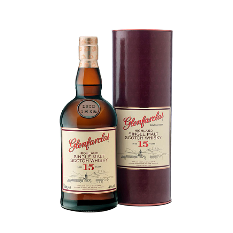 Glenfarclas Distillery Glenfarclas Años Single Malt Scotch Whisky 70 Cl. Talla 15 Escocia