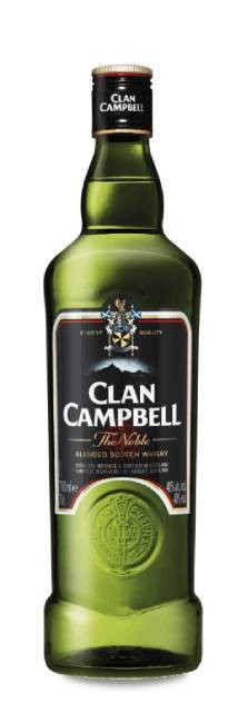 Clan Campbell Scotch Whisky 70cl 40% - Products - Whisky Antique, Whisky &  Spirits