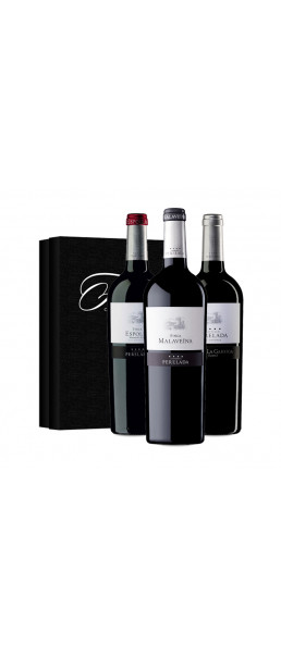 Estuche 3 botellas Perelada Colección Fincas