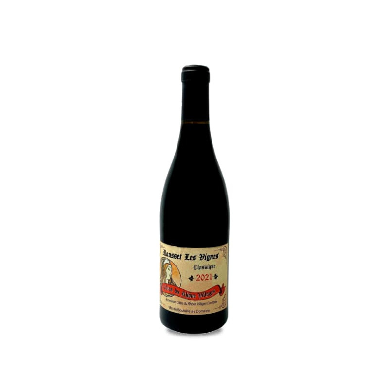 Bouvaude Rousset Les Vignes Classique Côtes Du Rhône Villages 2021