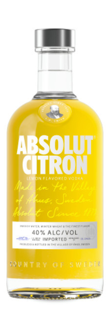 Absolut Citron Vodka 1 Litro