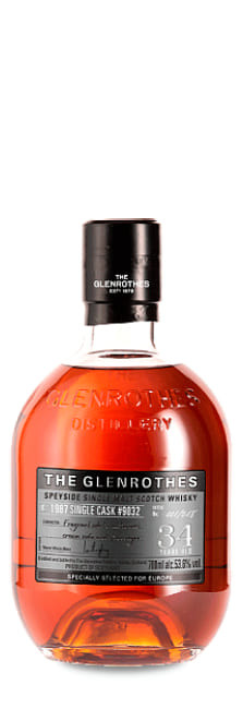 The Glenrothes Single Cask 34 70 cl.