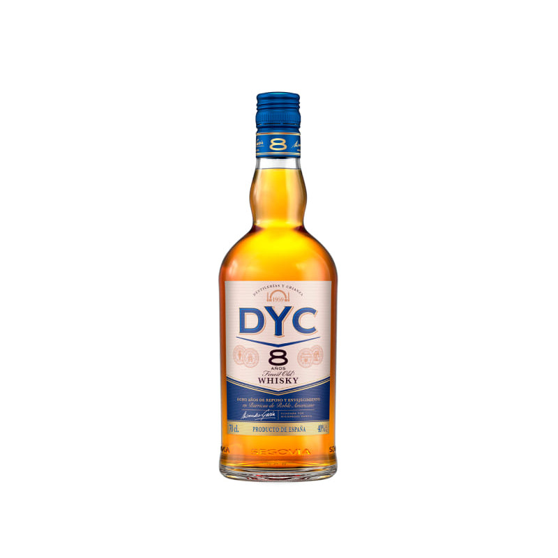Destilerías Dyc Años Whisky 70 Cl. Talla 8 España