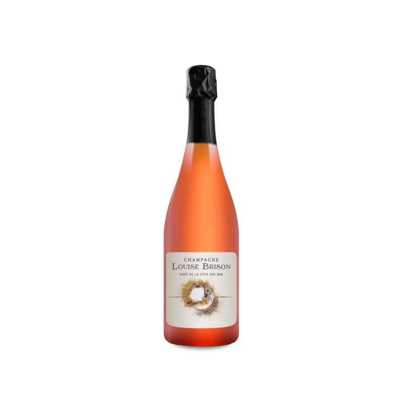 Louise Brison Champagne Rosé De La Côte Des Bar Brut Nature 2015