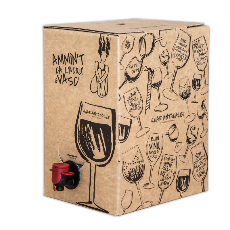 Morasinsi Quarantacalici Bianco Bag In Box 5 Litros 2023