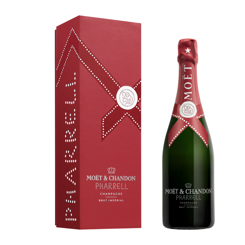 Moët & Chandon X Pharrell Williams Edición Limitada Rojo Regalo