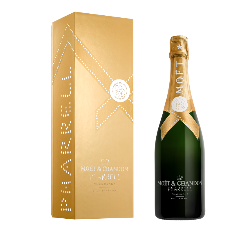 Moët & Chandon X Pharrell Williams Edición Limitada Amarillo Regalo