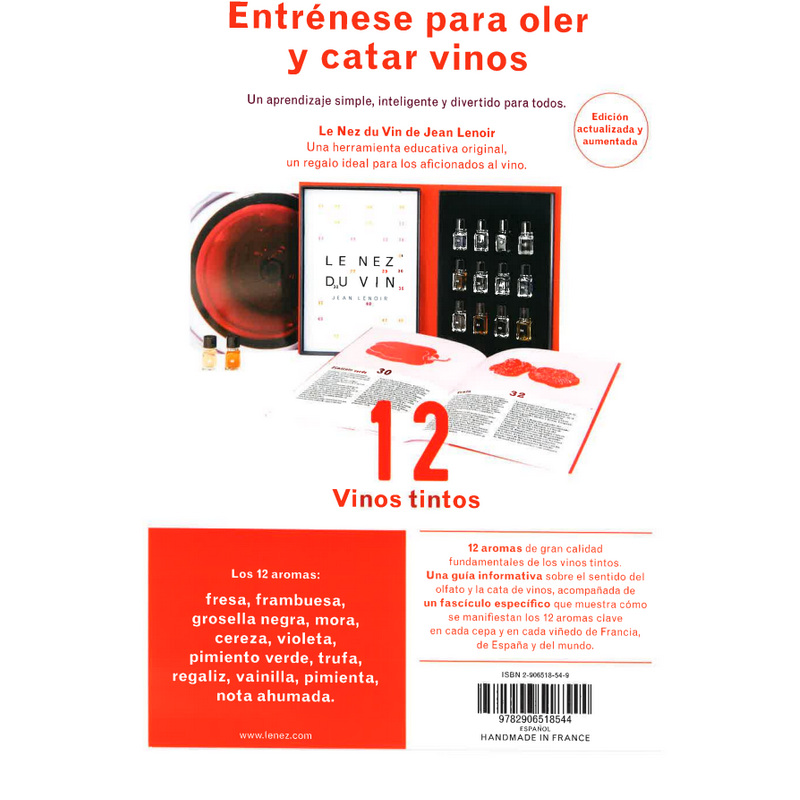 Le Nez du Vin Los vinos tintos 12 aromas en Español