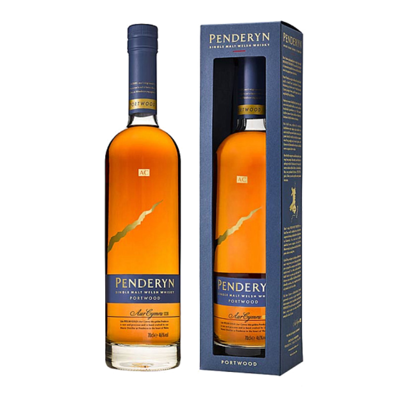 Penderyn Distillery Penderyn Single Malt Welsh Whisky Portwood Con Estuche 70 Cl. Reino Unido