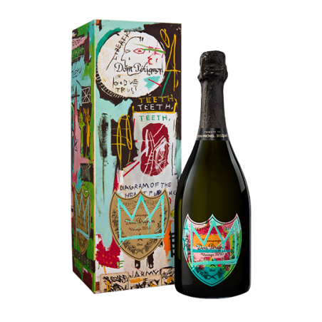 Dom Pérignon Vintage Basquiat Blue Crown