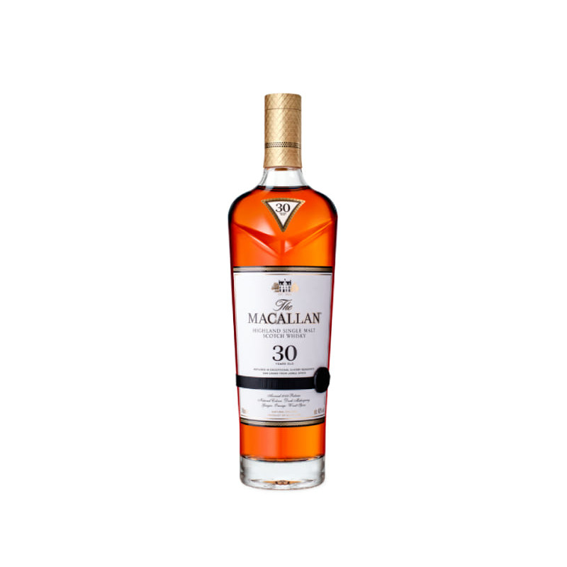 The Macallan 30 Years Old Sherry Oak　空瓶 The Macallan 30 Year Old Sherry Oak Scotch Whisky | Decántalo