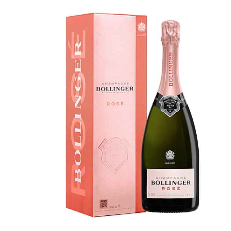 Box 1 bottle Bollinger Rosé Gift | Decántalo