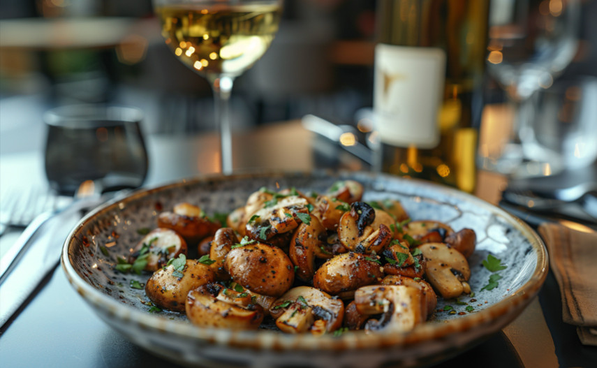Wine and... Mushrooms