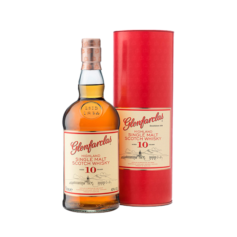 Glenfarclas 10 Year Old Single Malt Scotch Whisky | Decántalo