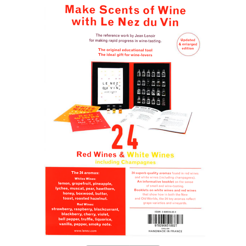 Le Nez du Vin Duo 24 aromas in English