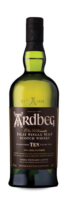 Ardbeg 10 Year Old Single Malt Scotch Whisky . Buy scottish