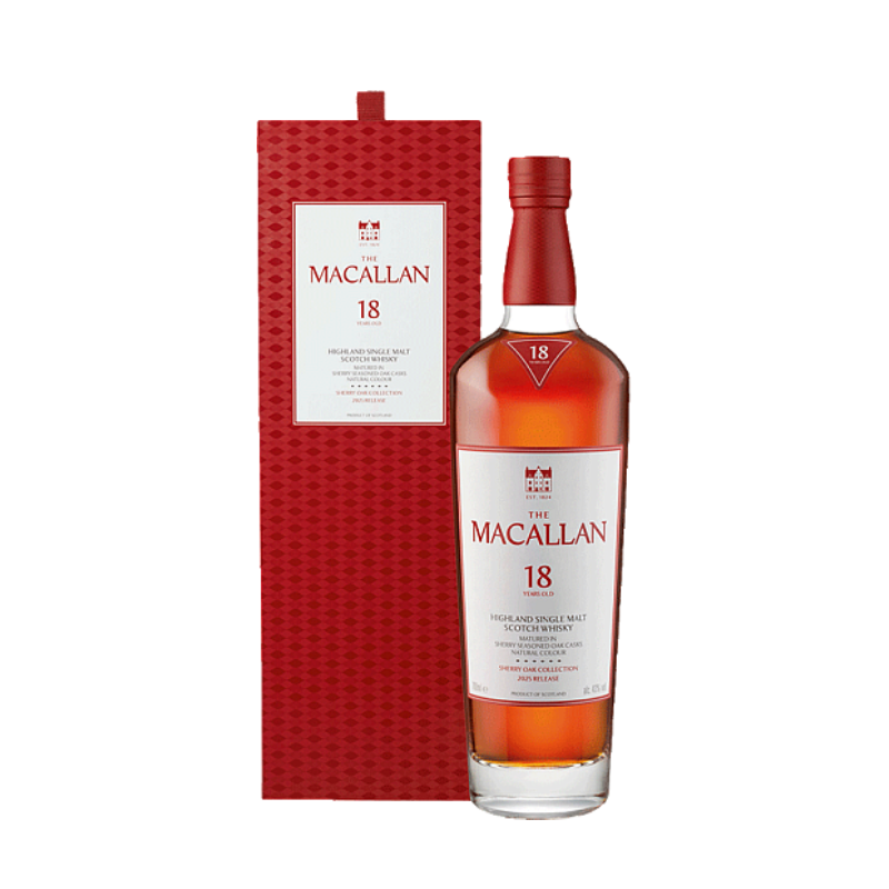 The Macallan 18 Year Old Sherry Oak Scotch Whisky | Decántalo