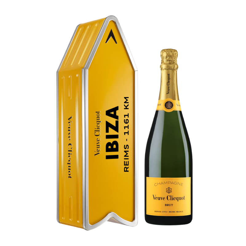 Box Veuve Clicquot Arrow Ibiza Gift | Decántalo