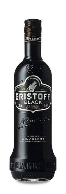 Eristoff Black Vodka 70 cl.