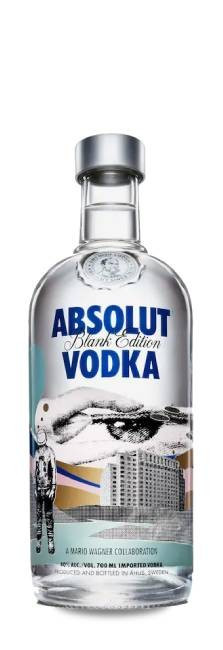 Absolut Vodka Blank Edition Mario Wagner