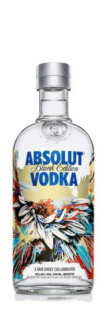 Absolut Vodka Blank Edition Dave Kinsey