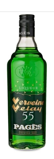 Pages Verveine du Velay Jaune Liqueur 55% 70cl